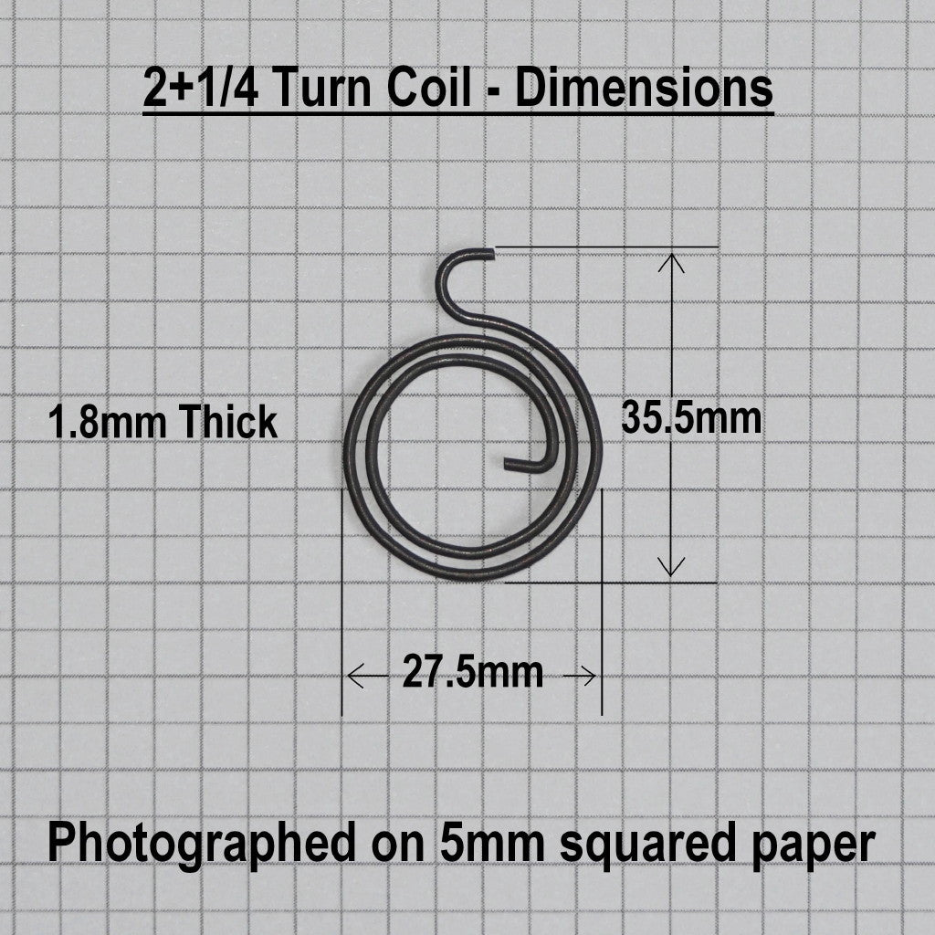 Replacement 2+1/4 Turn Door Handle / Lever Springs Northern DIY Ltd