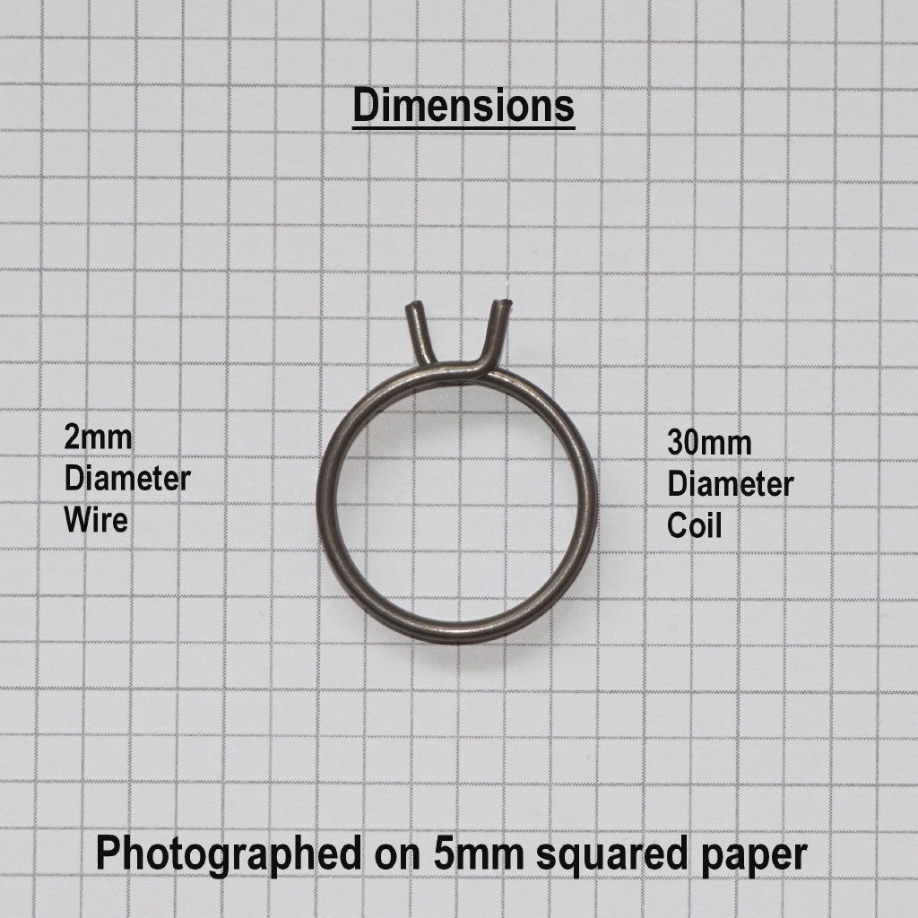 30mm Diameter 3 Turn Door Handle Spring (Fits some Codelocks Models