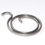 2-Turn, 26mm Diameter, 2mm thick Door Handle Springs plus Circlips (Available in packs of 6 and 10)