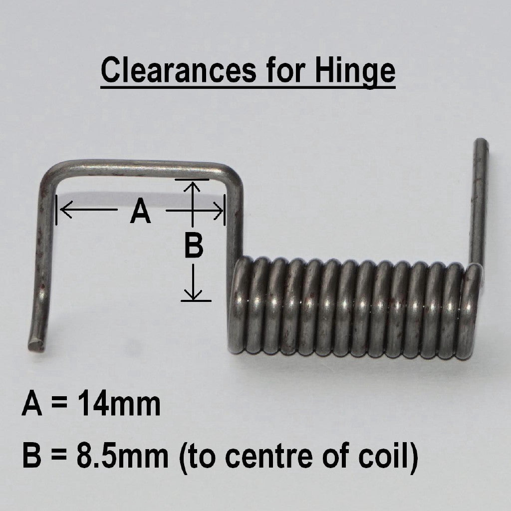 Letter Plate / Letterbox Springs (Handed Pair) Northern DIY Ltd