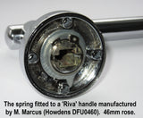 The spring fitted to a M. Marcus 'Riva' door handle