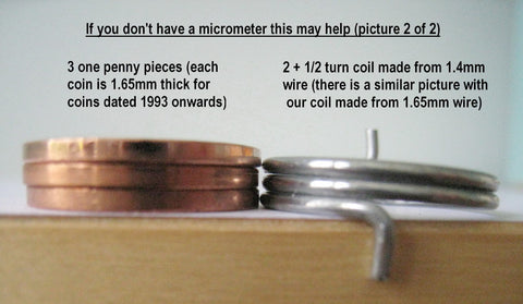 Round Wire Replacement Door Handle Springs for Rothley Brass Handles ...