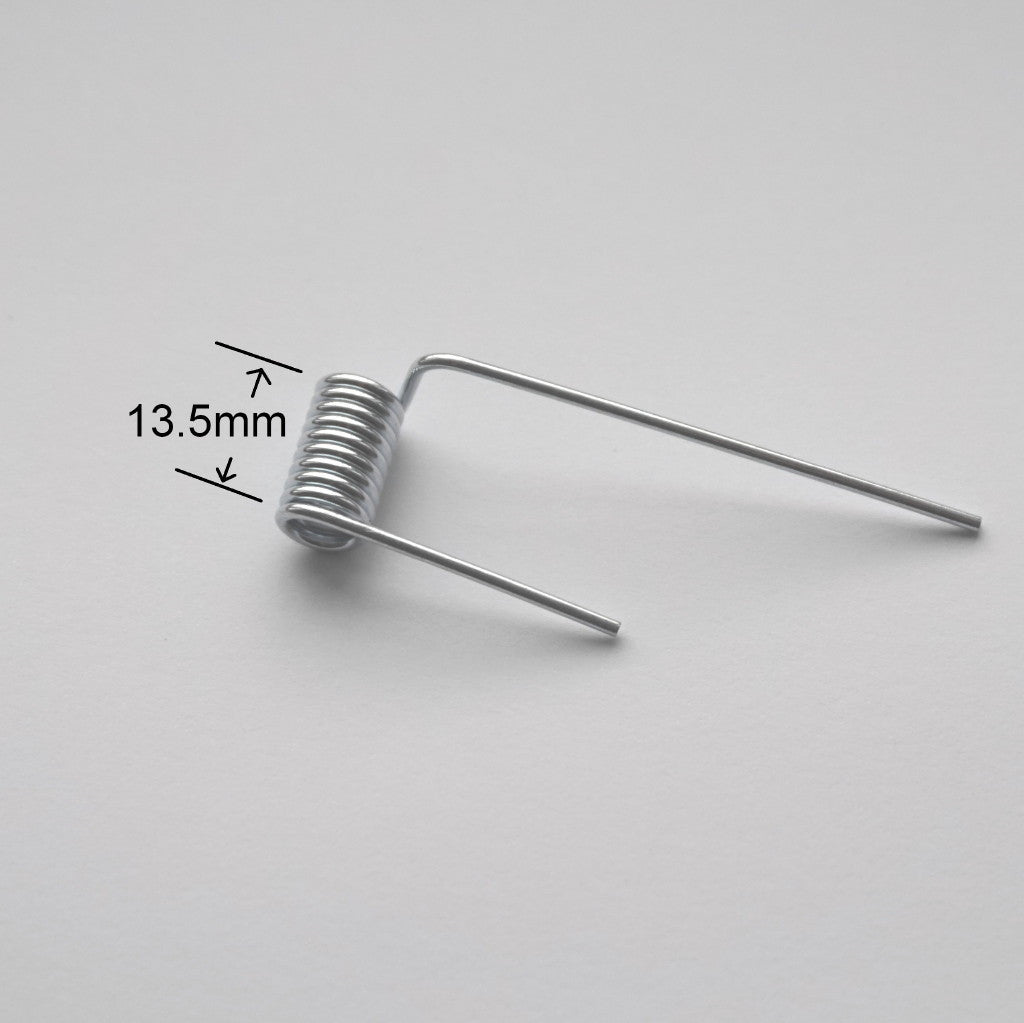 Little Plate Spring 13.5mm Letter Plate Spring with Cranked Arm (1.3mm wire), Pack of 2 ...