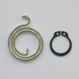 2+1/2 Turn Door Handle Springs plus Circlips, 2.5mm thick