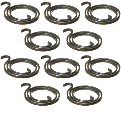 2.5mm, 2.5 Turn Door Handle Spring with Black Zinc Coating (available in Packs of 10 and 20)
