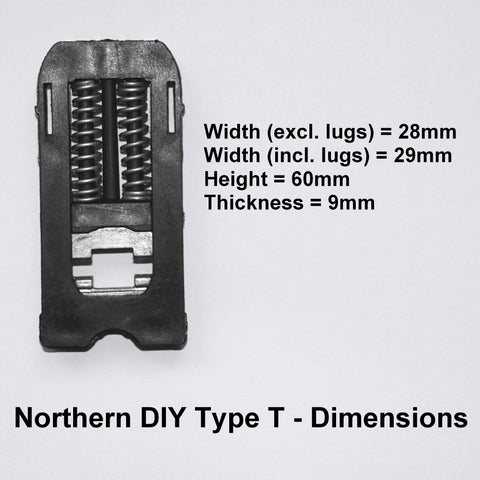 Trojan Door Handle Spring Cassette Northern DIY Type T
