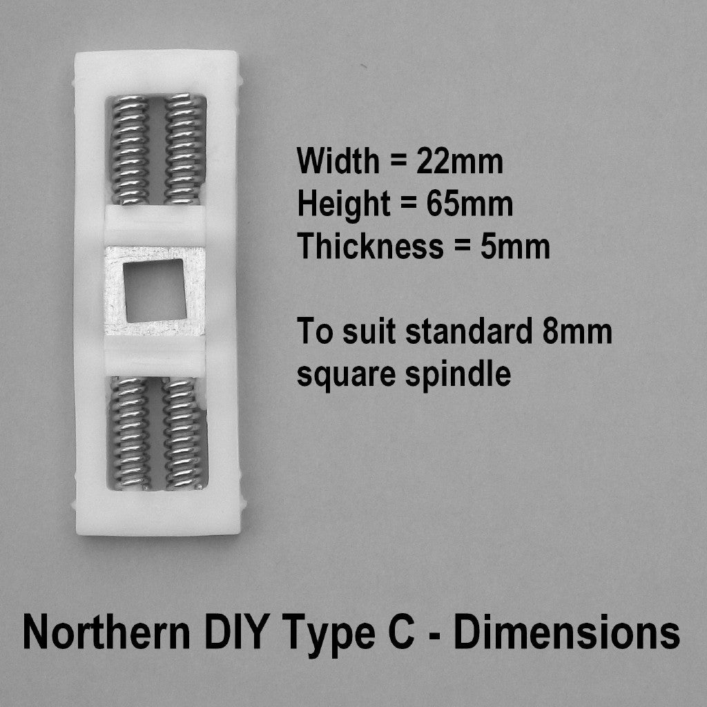 UPVC Door Handle Spring Cassettes (Northern DIY Type C) Northern DIY Ltd